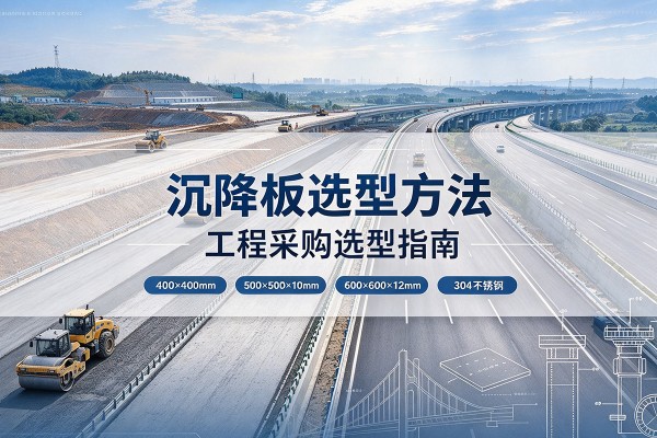 库车沉降板选择方法