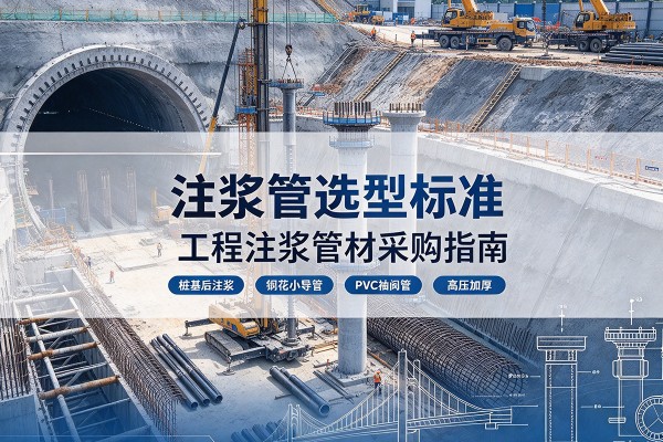 库车注浆管选型标准