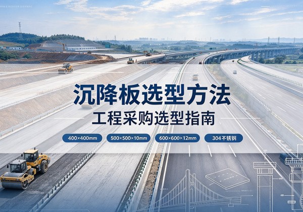 库车沉降板选择方法