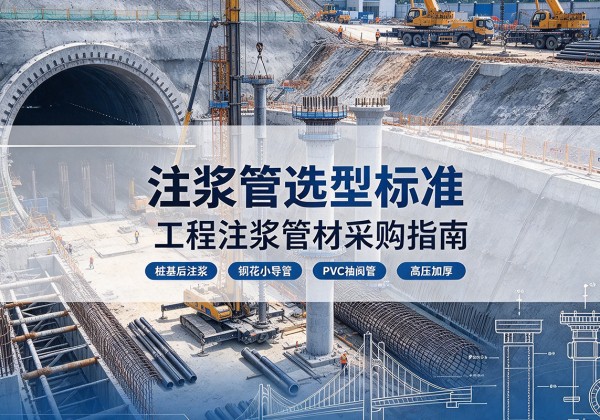 库车注浆管选型标准